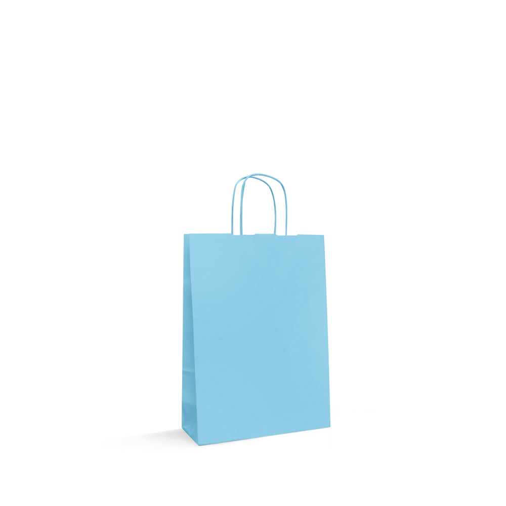 shoppers in carta colorate