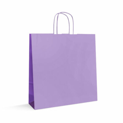 Shopper-in-carta-kraft-bicolore-lilla-viola-tecknopack