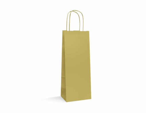 Shopper-in-carta-kraft-oro-per-bottiglia-tecknopack
