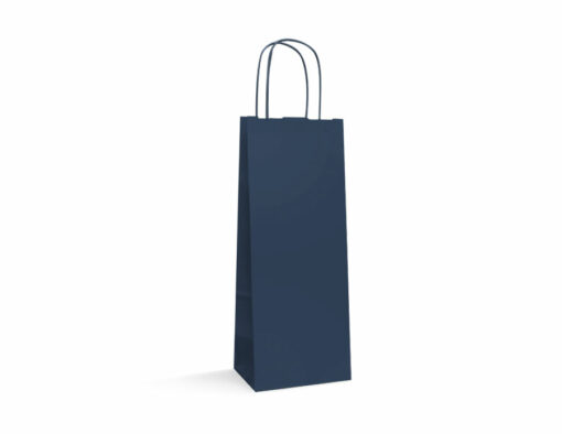Shopper-in-carta-sealing-avana-blu-per-bottiglia-tecknopack