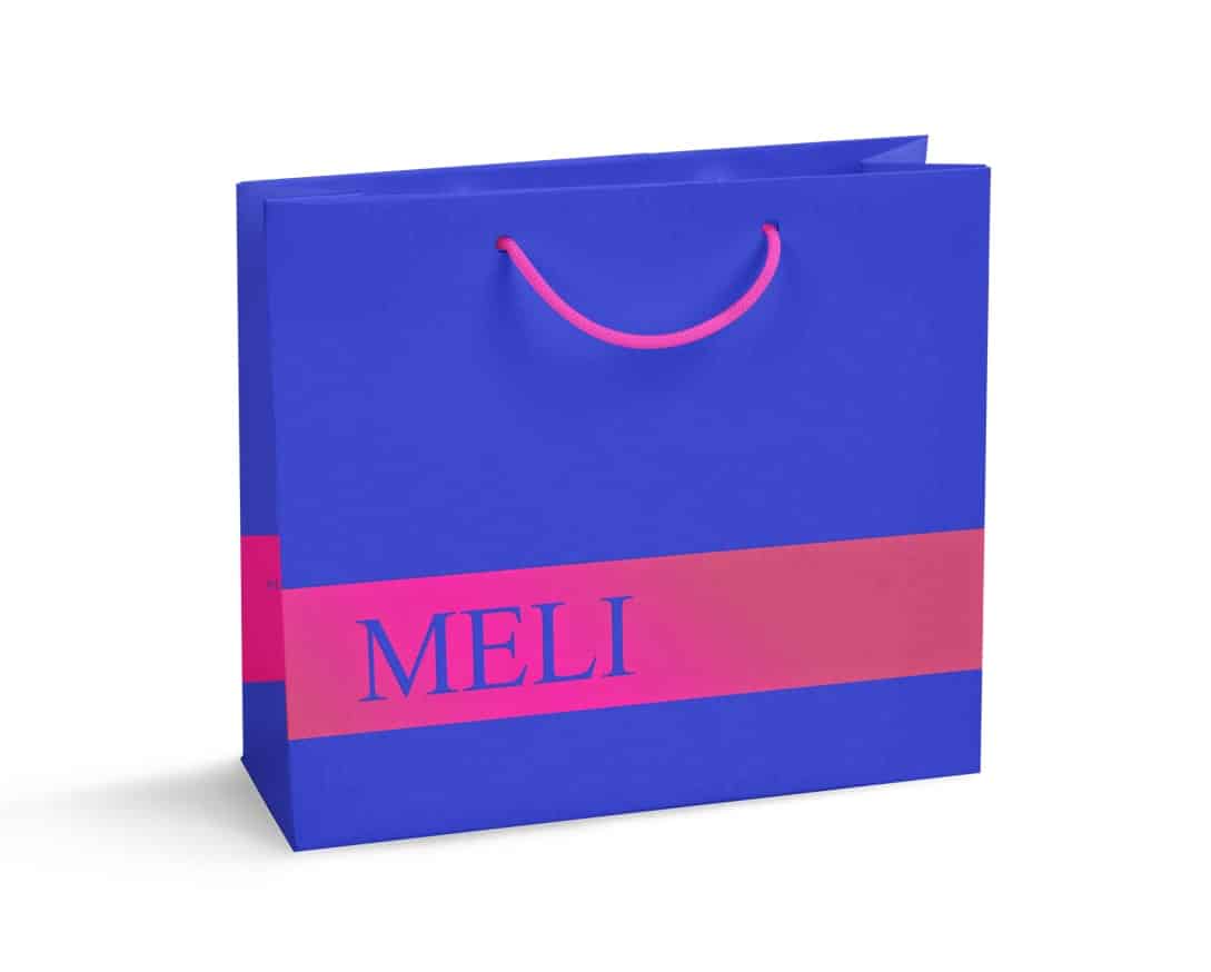 busta shopper in carta elegante Meli